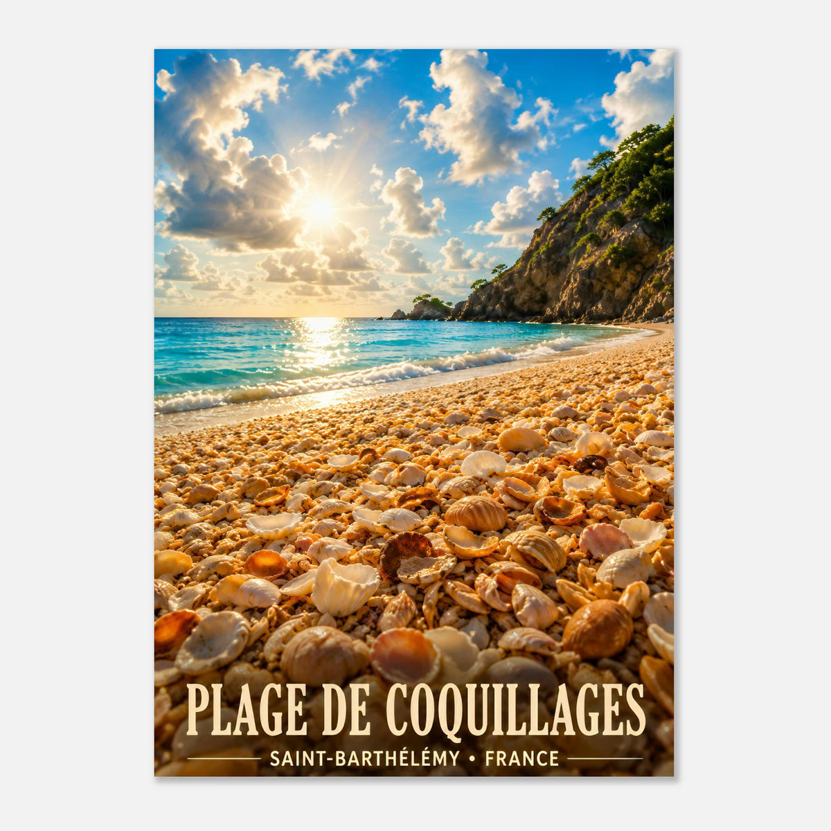 Plage de Coquillages | Saint-Barthélemy