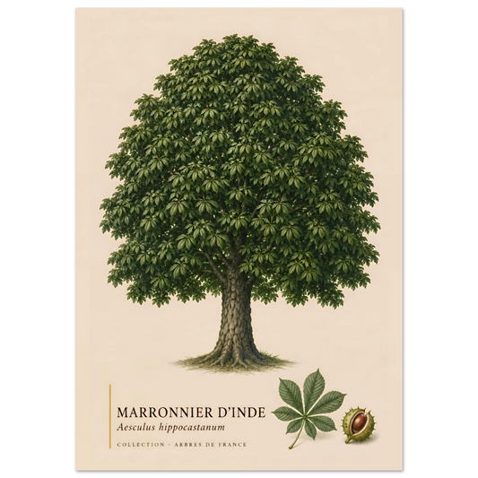 Marronnier d'Inde | Collection Arbres de France