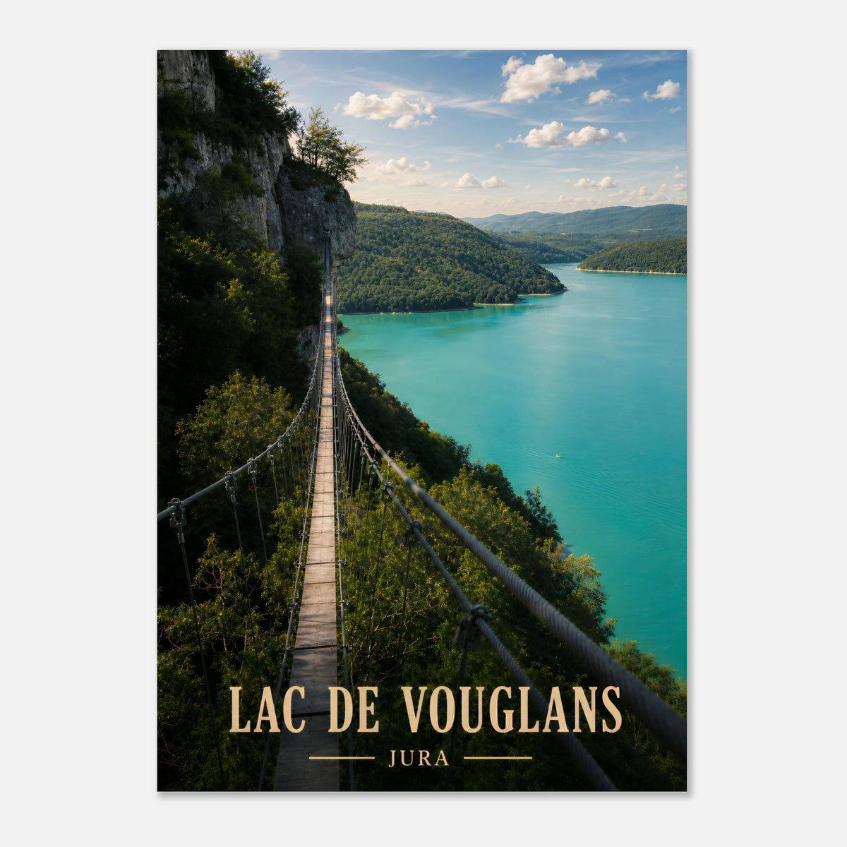 Passerelle du Lac de Vouglans | Bourgogne-Franche-Comté