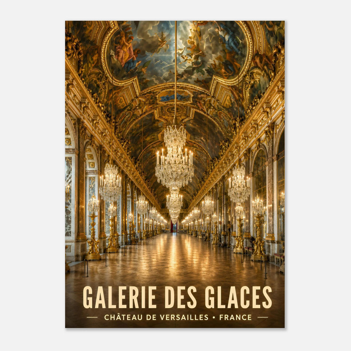 Galerie des Glaces, Versailles | Île-de-France