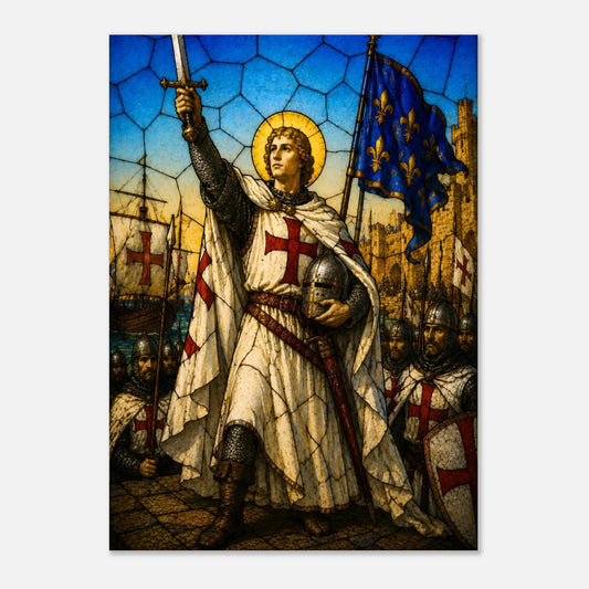 Saint Louis partant en croisade | 1248