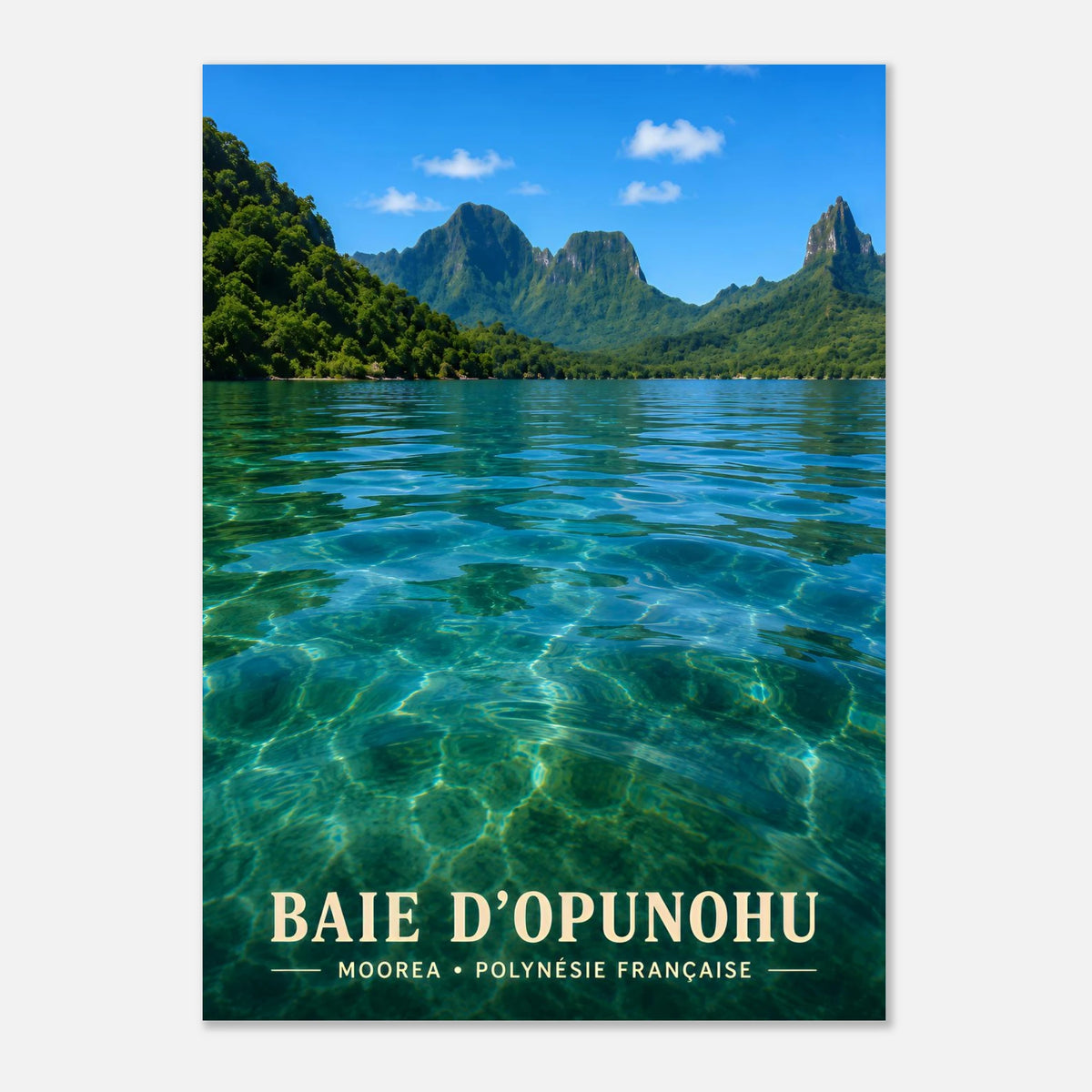 Baie d'Opunohu, Moorea | Polynésie Française