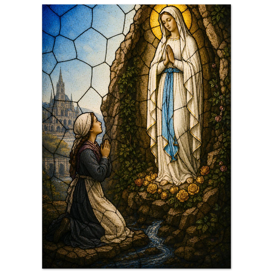 L'apparition à Bernadette | 1858