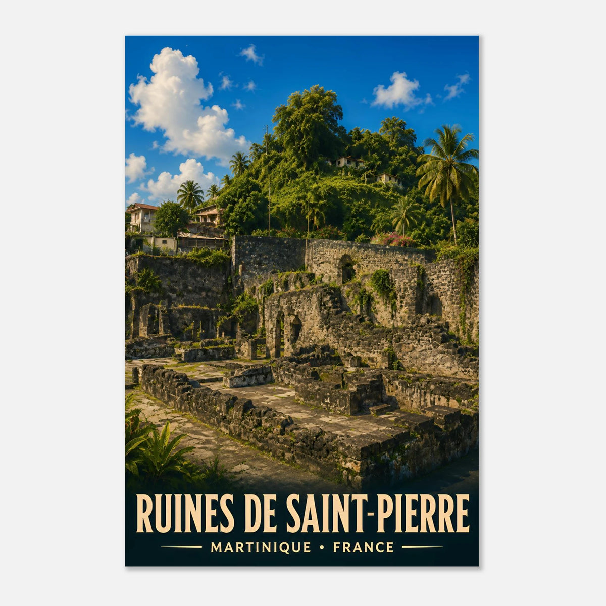 Ruines de Saint-Pierre | Martinique