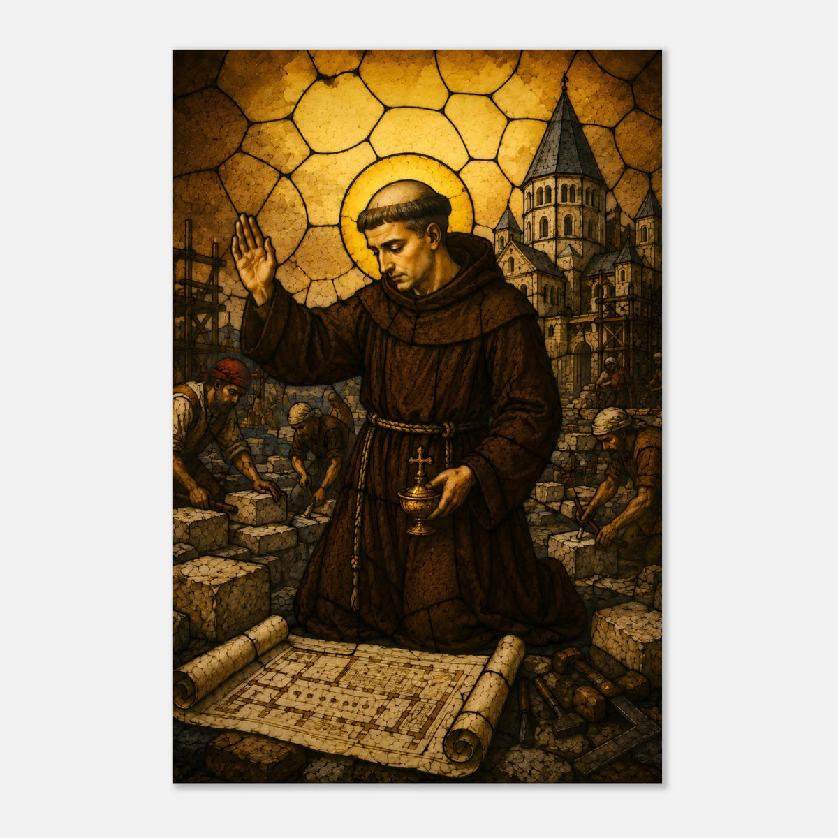 La fondation de l'abbaye de Cluny | 910