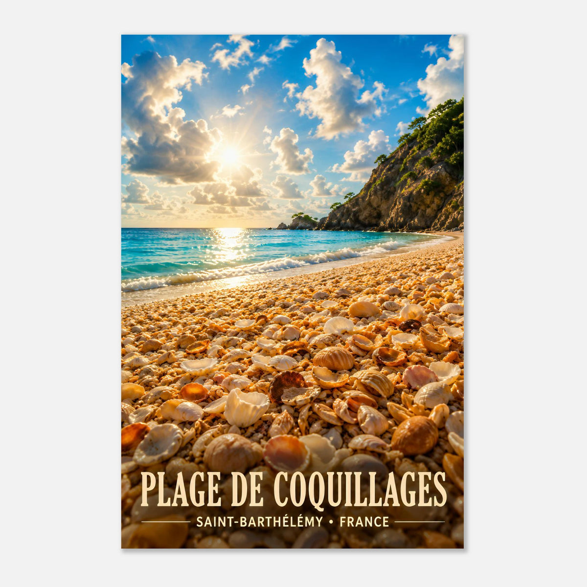 Plage de Coquillages | Saint-Barthélemy