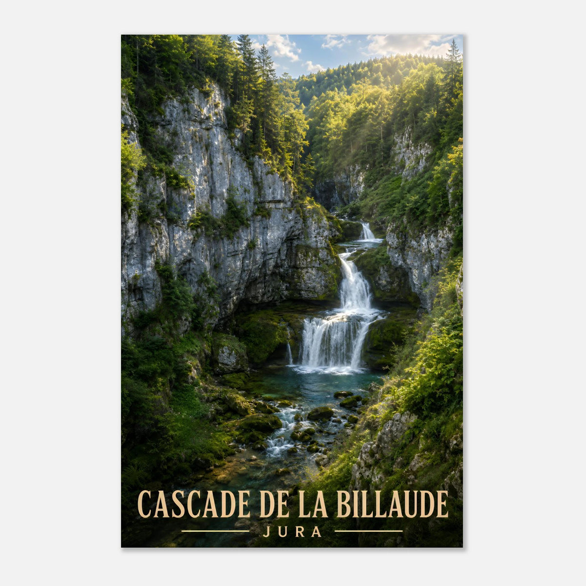 Cascade de la Billaude | Bourgogne-Franche-Comté