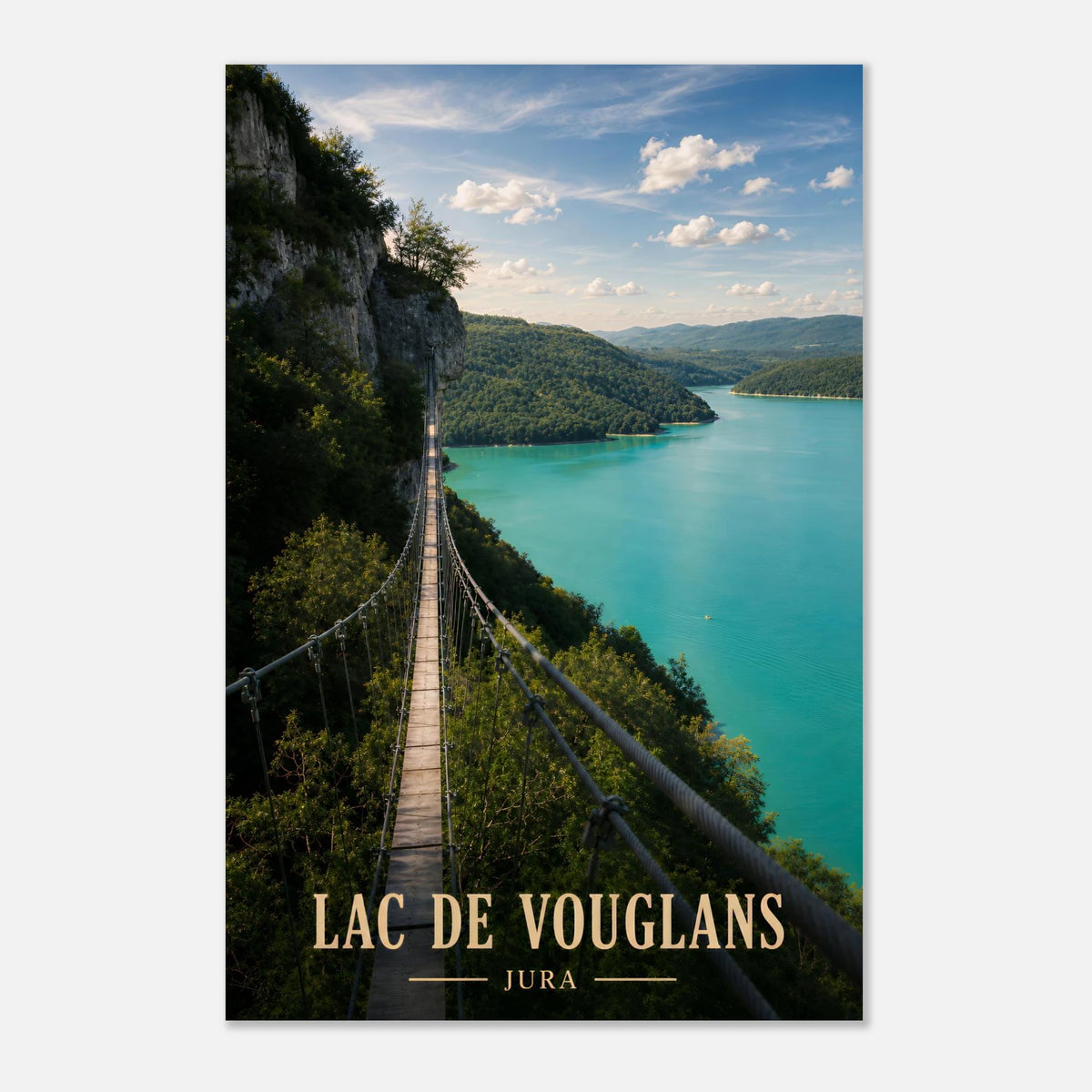 Passerelle du Lac de Vouglans | Bourgogne-Franche-Comté