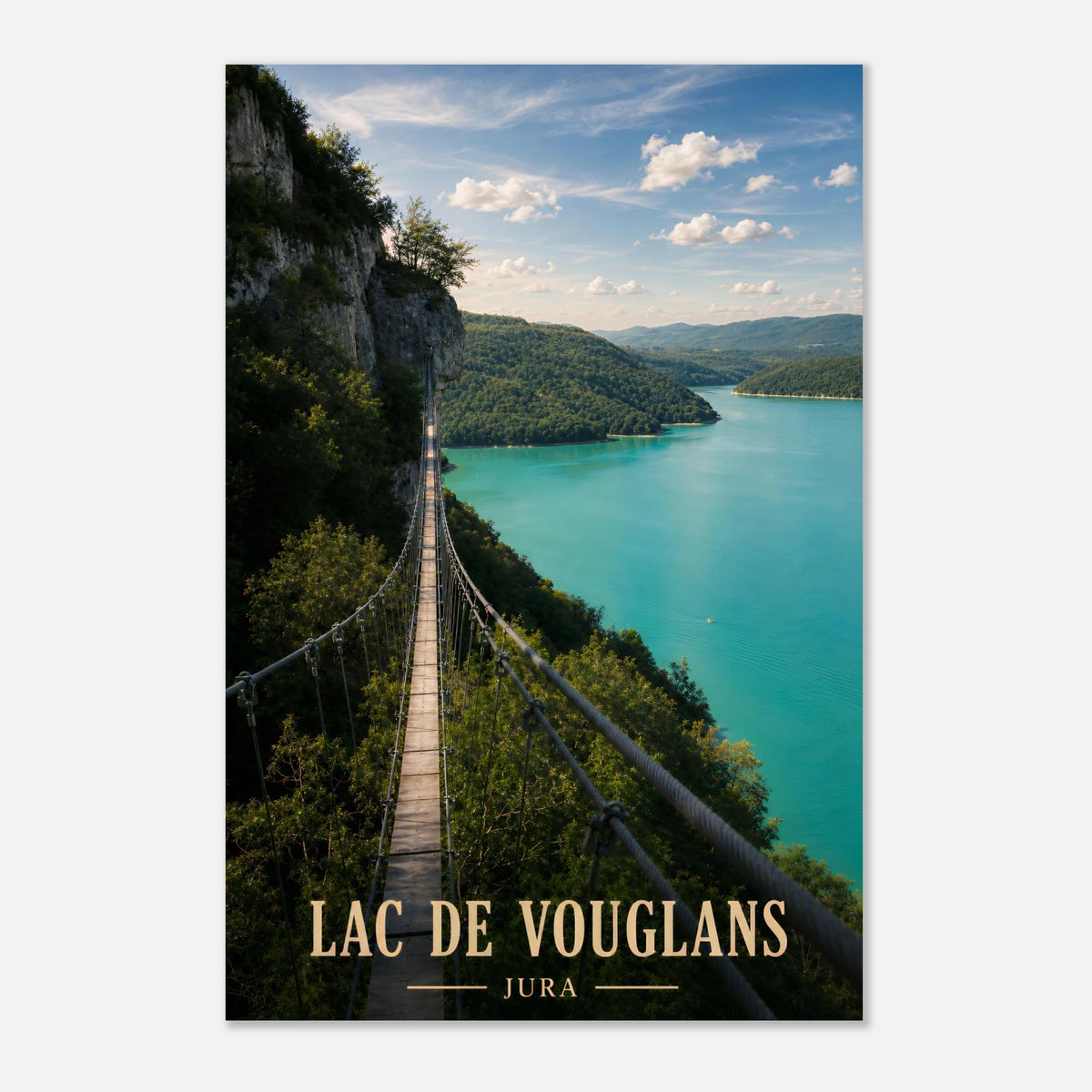 Passerelle du Lac de Vouglans | Bourgogne-Franche-Comté