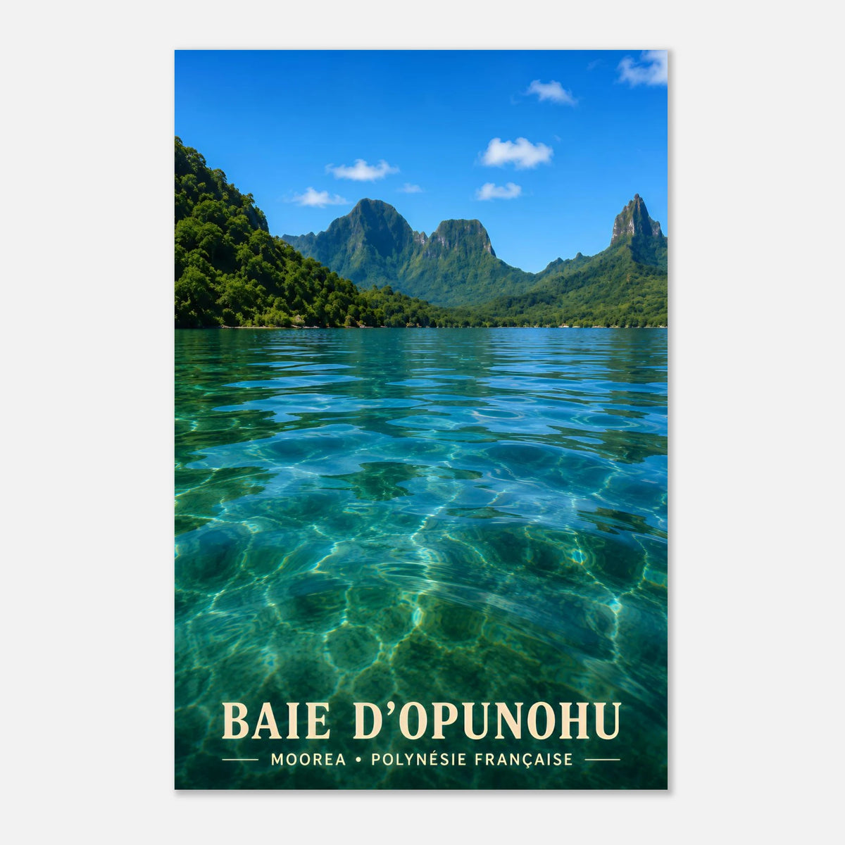 Baie d'Opunohu, Moorea | Polynésie Française
