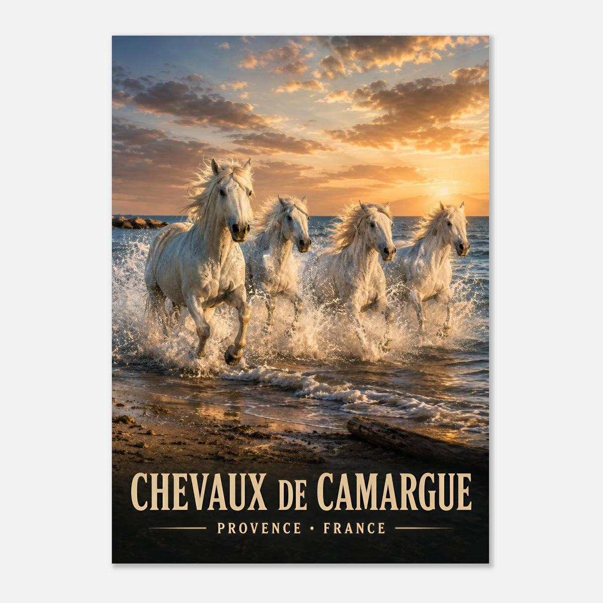 Chevaux de Camargue | Provence-Alpes-Côte d'Azur