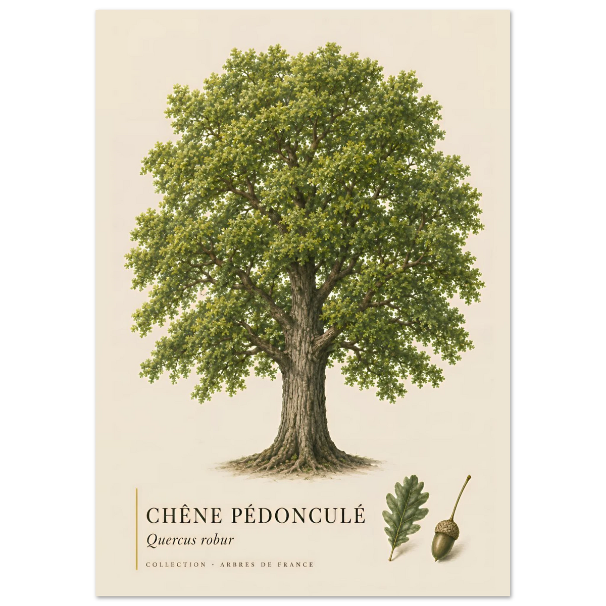 Chêne Pédonculé | Collection Arbres de France