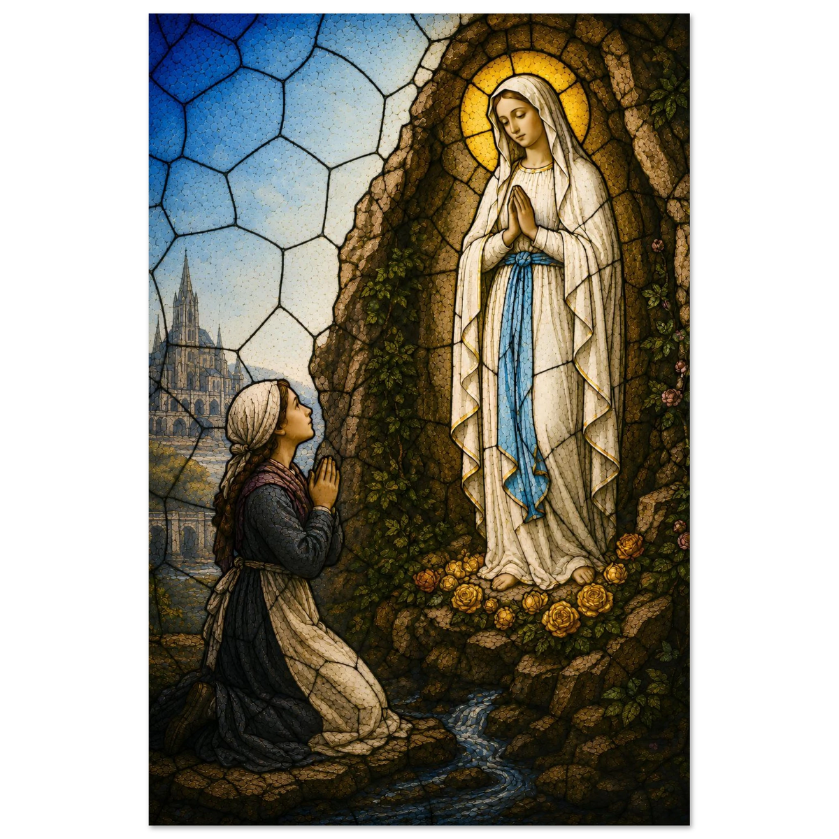 L'apparition à Bernadette | 1858