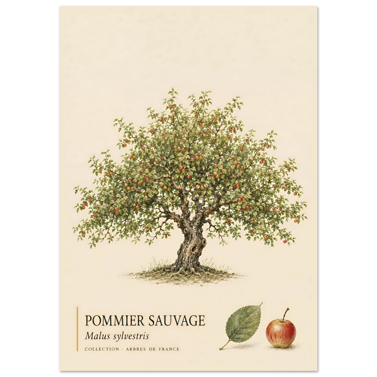 Pommier Sauvage - Collection Arbres de France