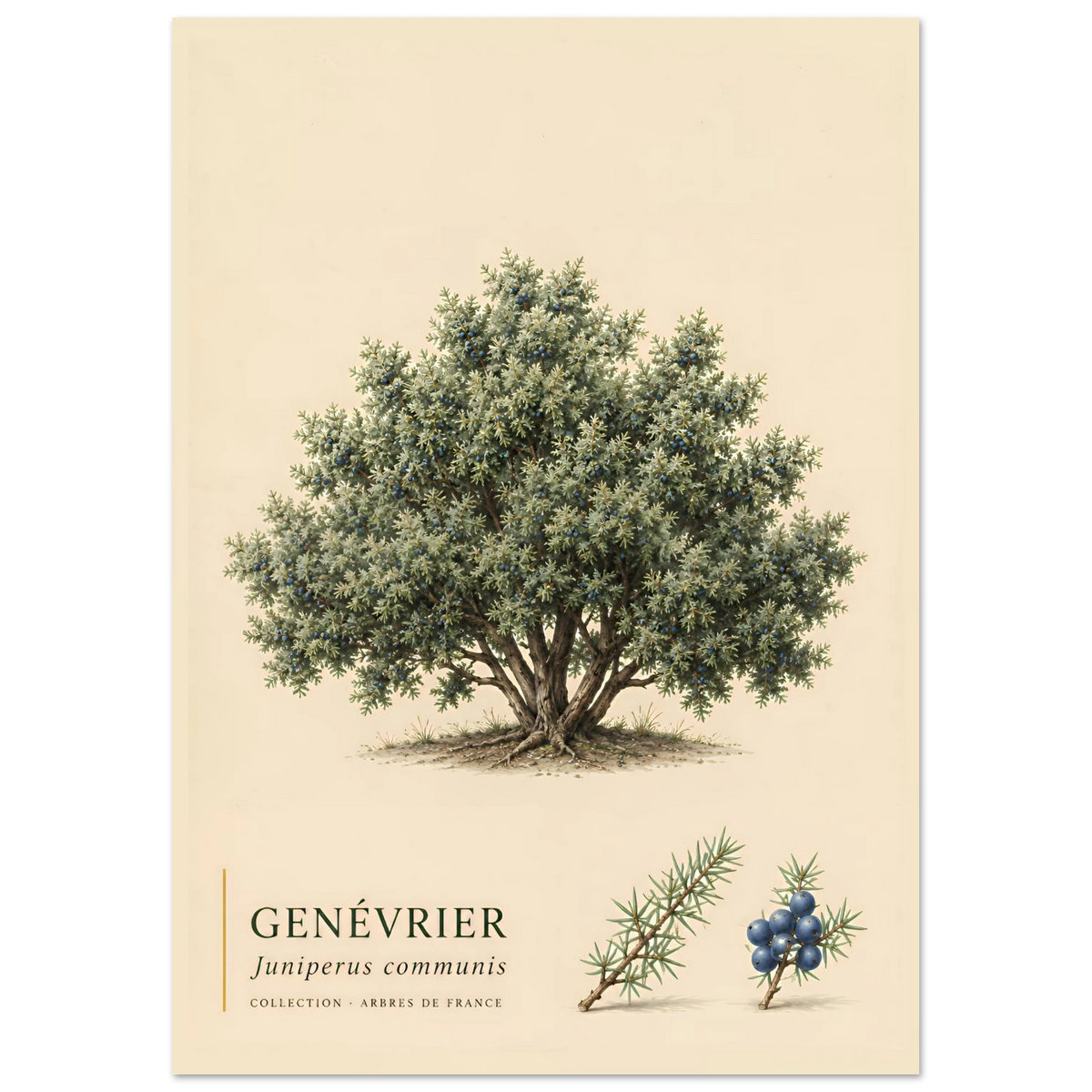 Genévrier | Collection Arbres de France