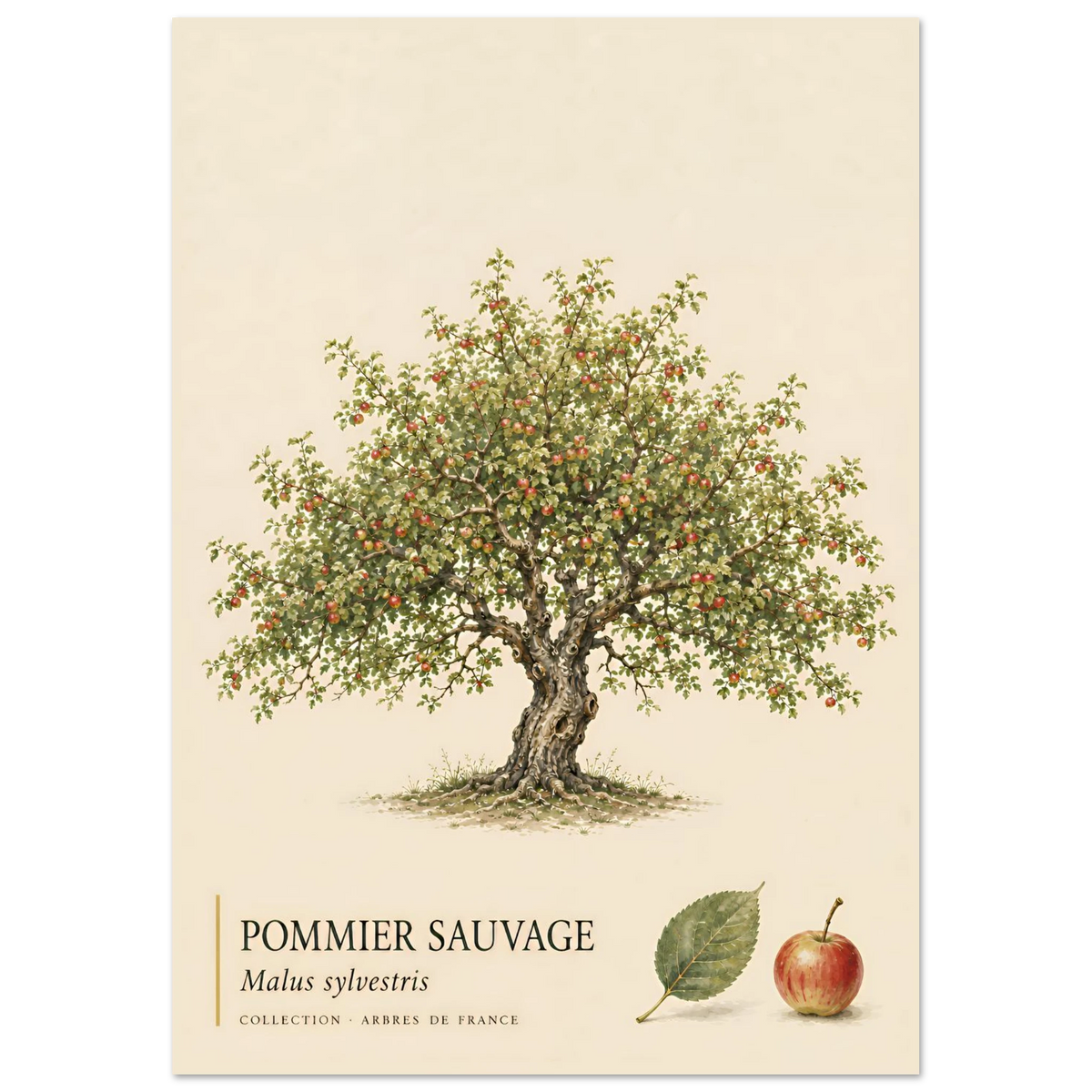 Pommier Sauvage - Collection Arbres de France
