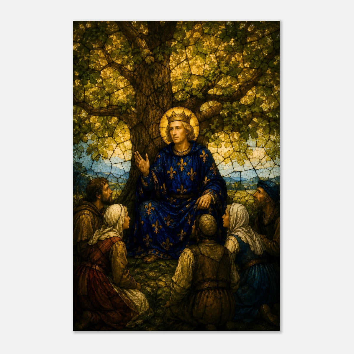 Saint Louis rendant la justice | 1254