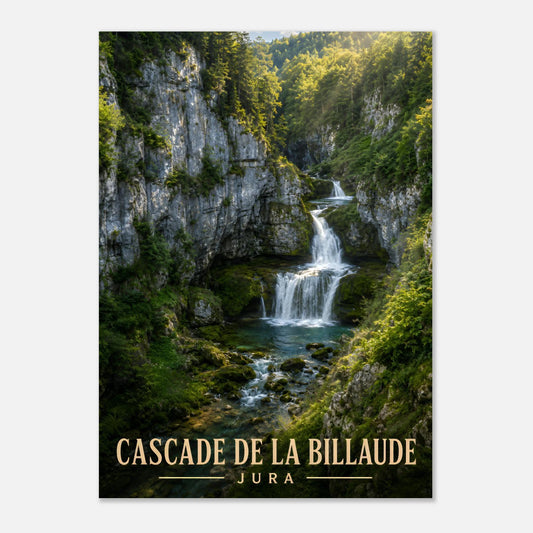 Cascade de la Billaude | Bourgogne-Franche-Comté