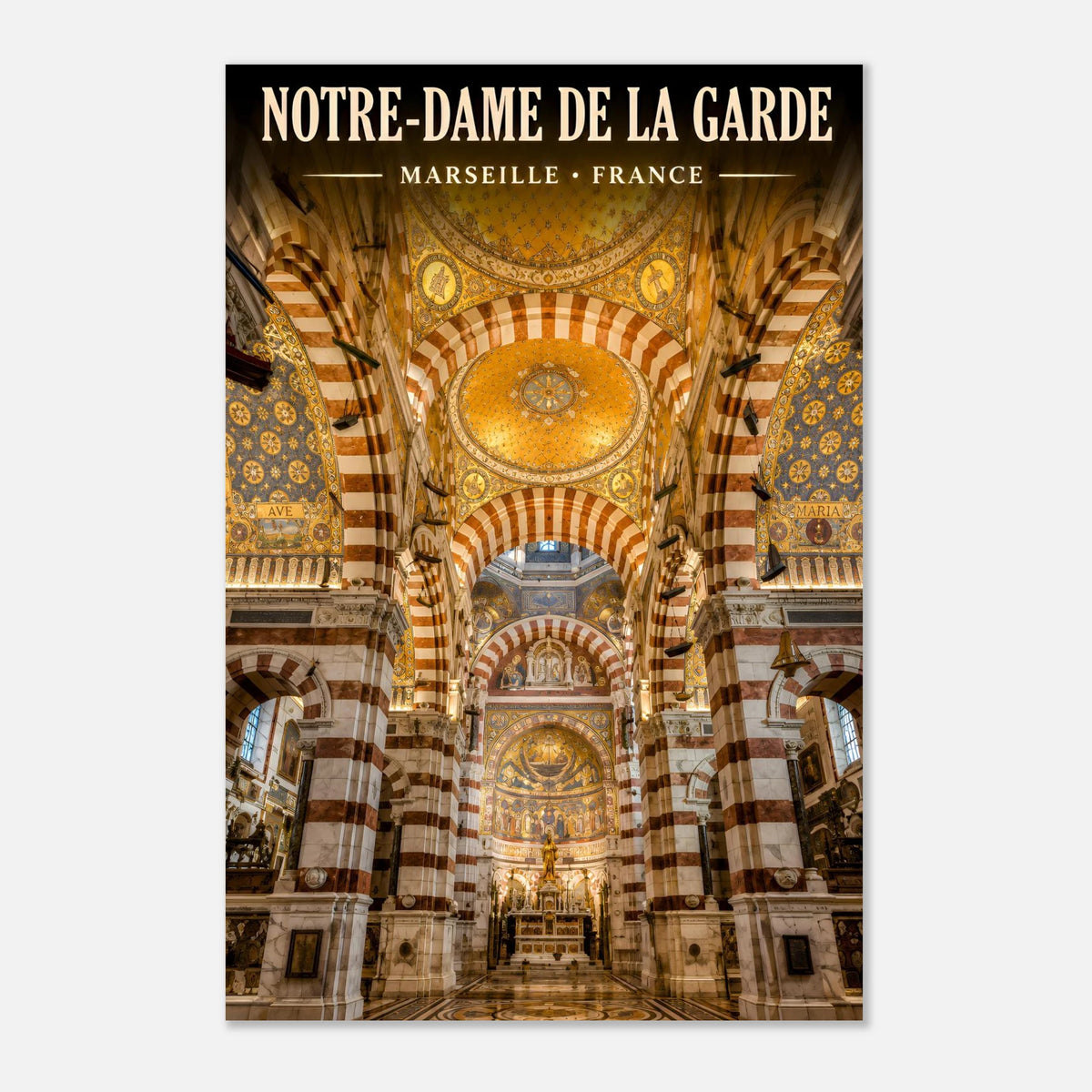Notre-Dame de la Garde, Marseille | Provence-Alpes-Côte d'Azur