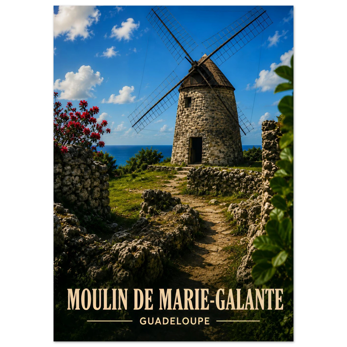 Moulin à vent, Marie-Galante | Guadeloupe
