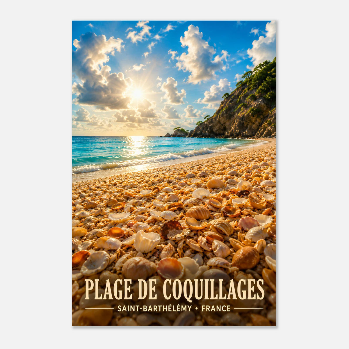 Plage de Coquillages | Saint-Barthélemy
