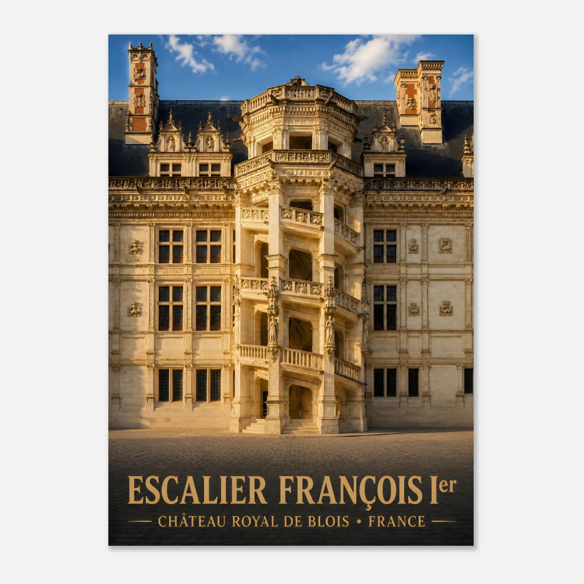 Escalier François Ier | Centre-Val de Loire