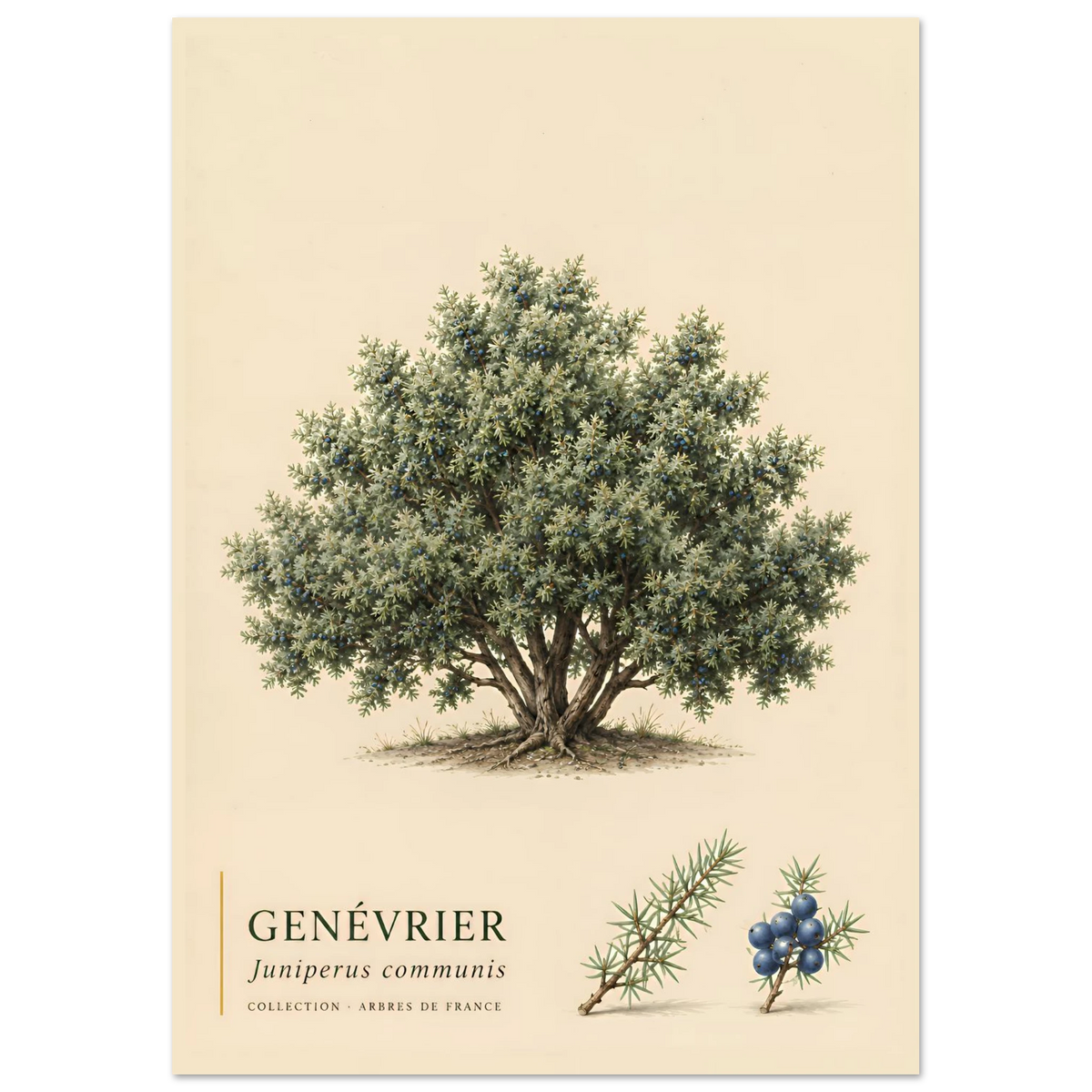 Genévrier | Collection Arbres de France