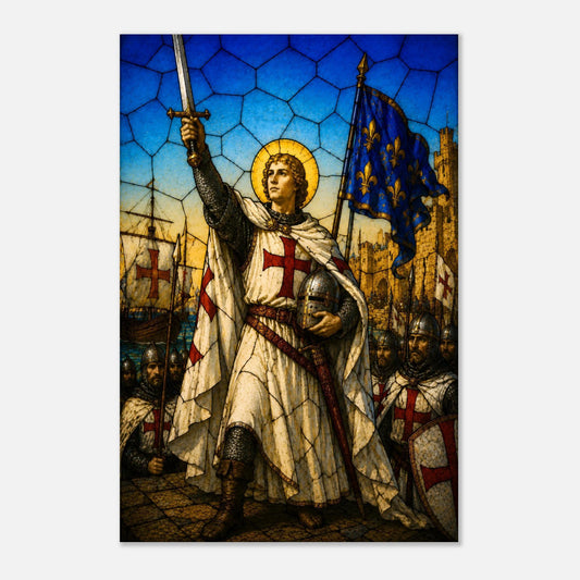 Saint Louis partant en croisade | 1248