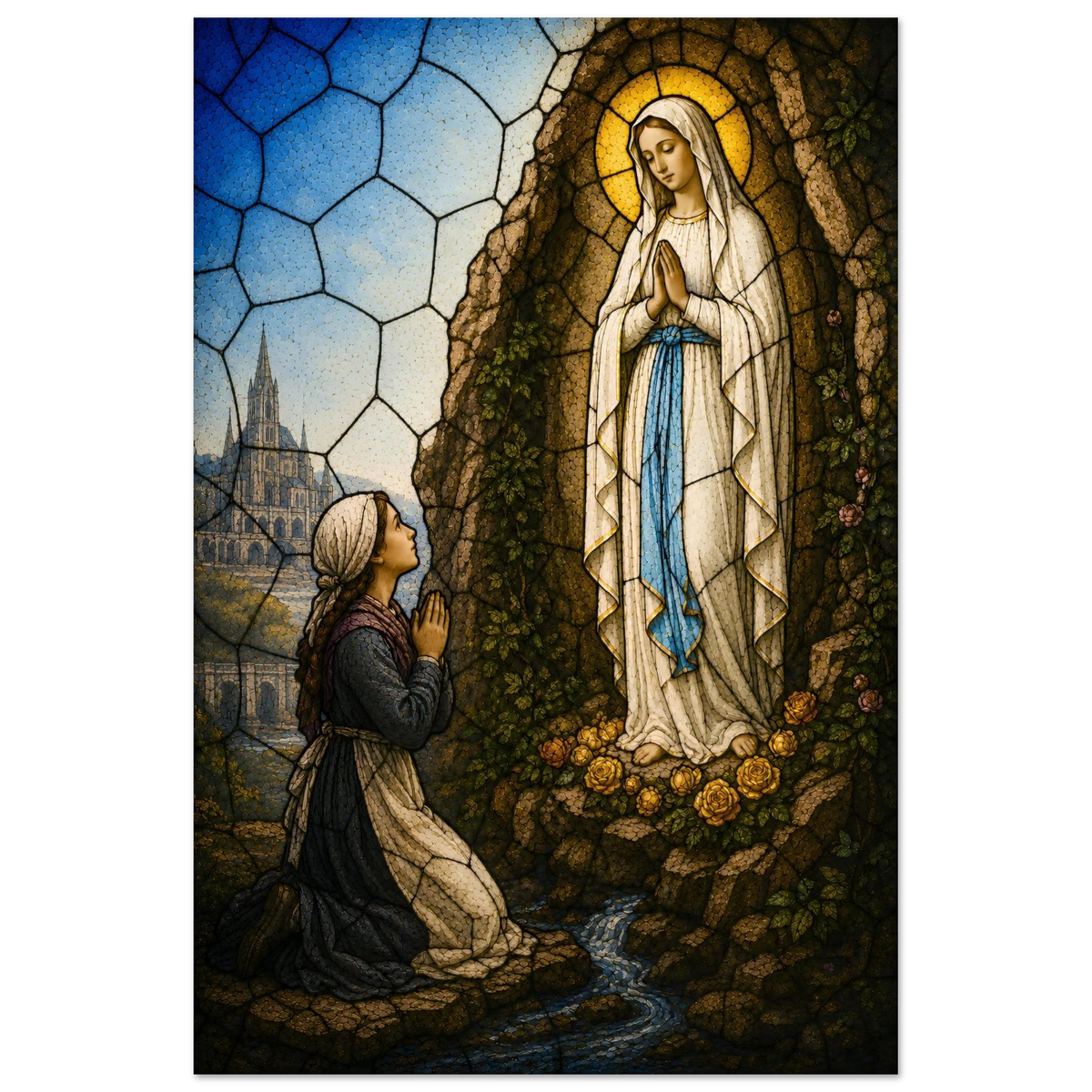 L'apparition à Bernadette | 1858