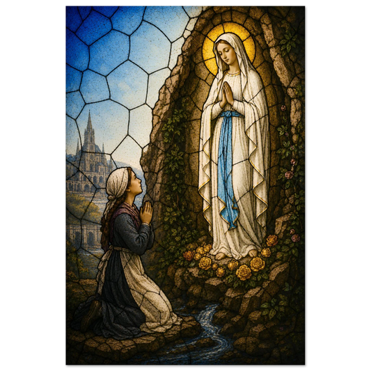 L'apparition à Bernadette | 1858