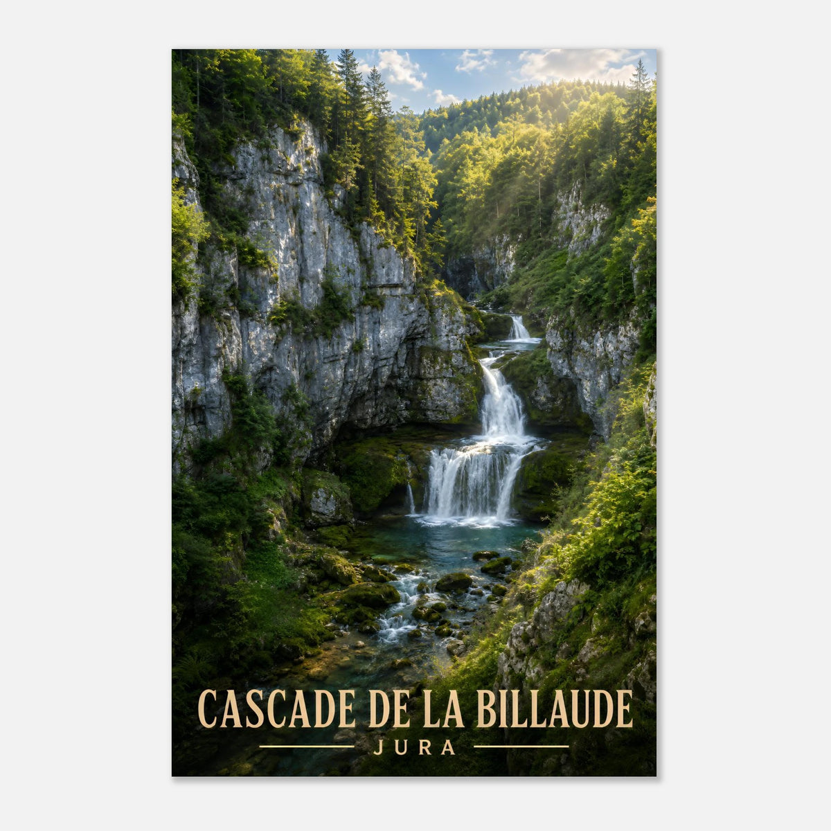 Cascade de la Billaude | Bourgogne-Franche-Comté