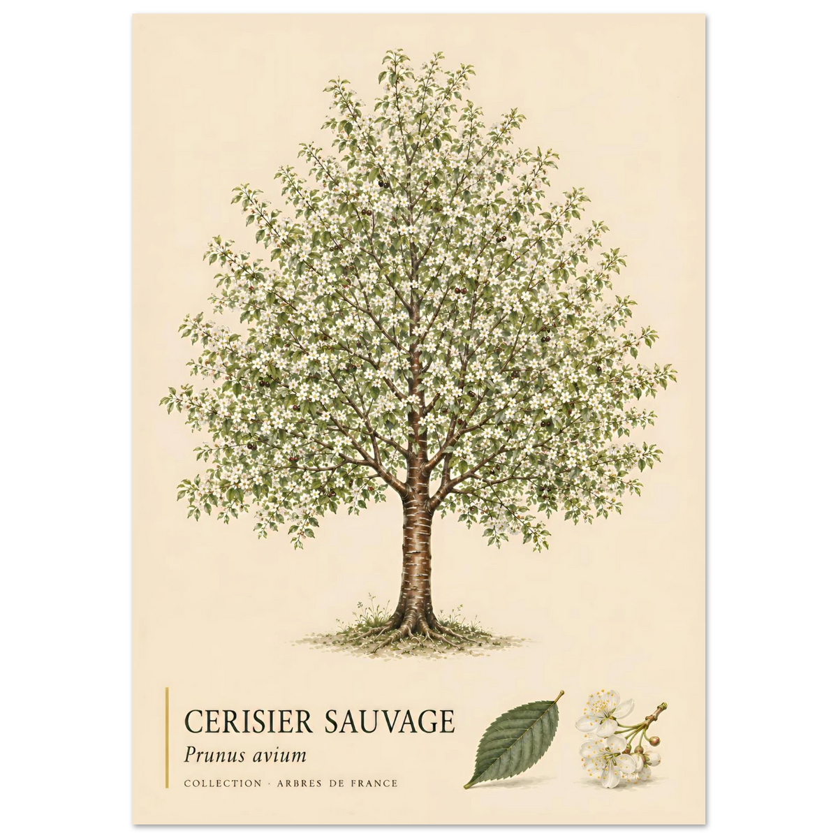 Cerisier Sauvage | Collection Arbres de France