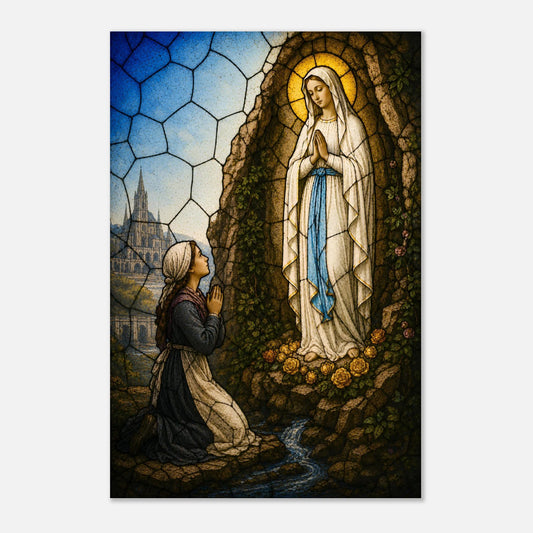 L'apparition à Bernadette | 1858