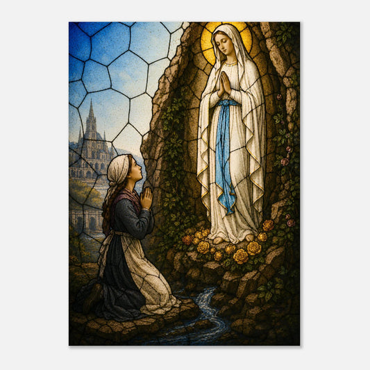 L'apparition à Bernadette | 1858