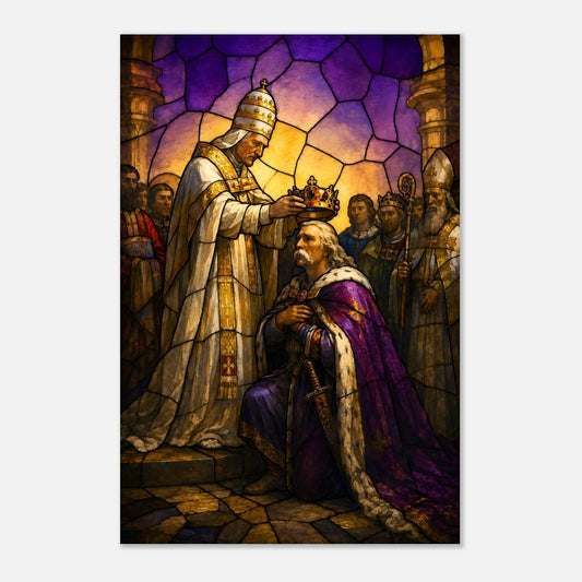 Le sacre de Charlemagne | 800