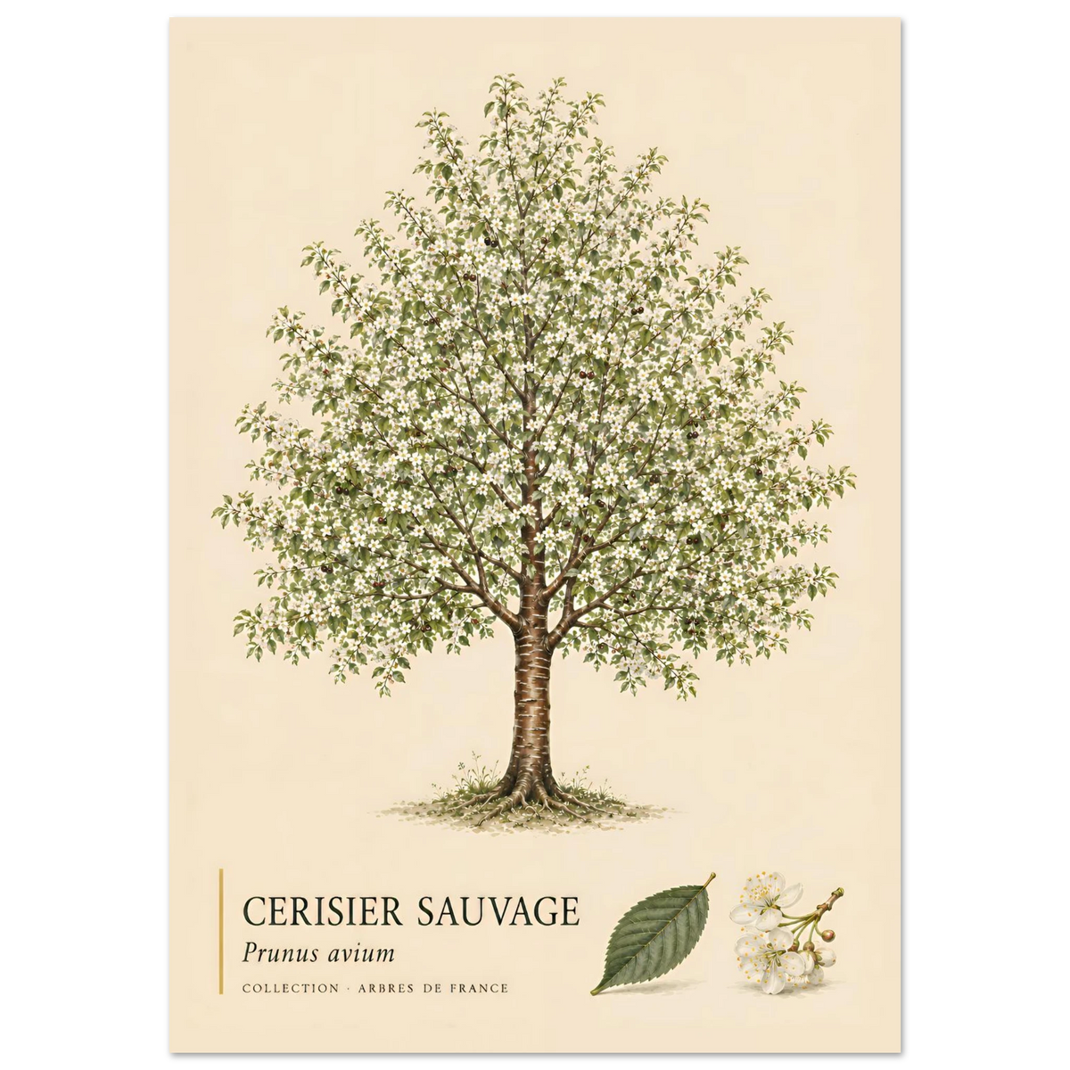 Cerisier Sauvage | Collection Arbres de France