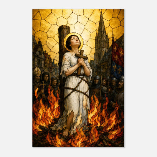 Jeanne d'Arc au bûcher de Rouen | 1431