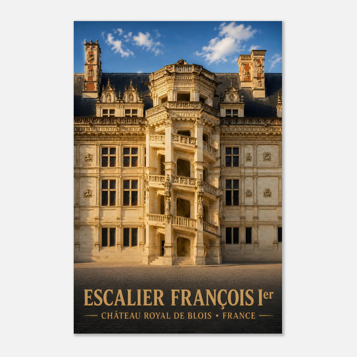 Escalier François Ier | Centre-Val de Loire