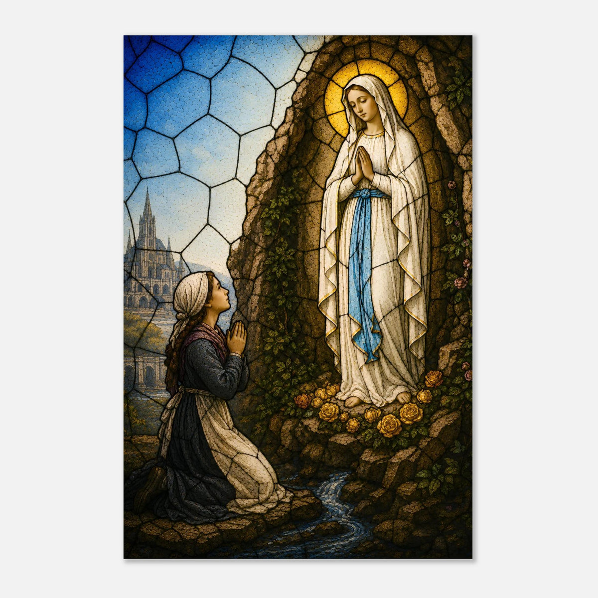 L'apparition à Bernadette | 1858