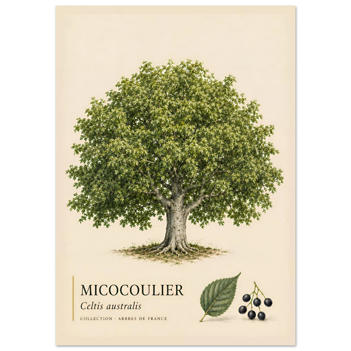 Micocoulier - Collection Arbres de France