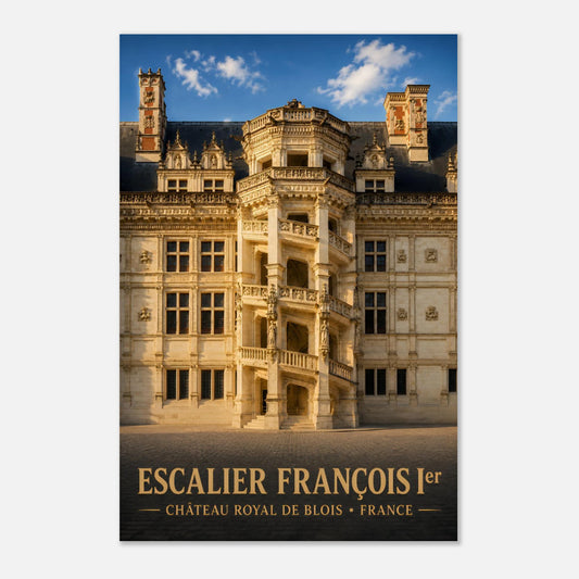 Escalier François Ier | Centre-Val de Loire