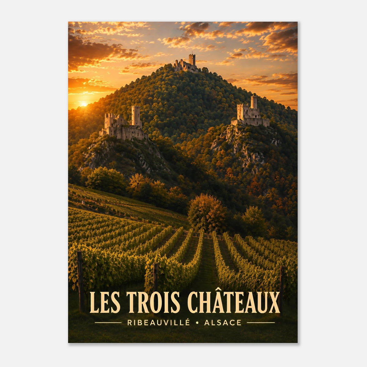 Les Trois Châteaux, Ribeauvillé | Alsace