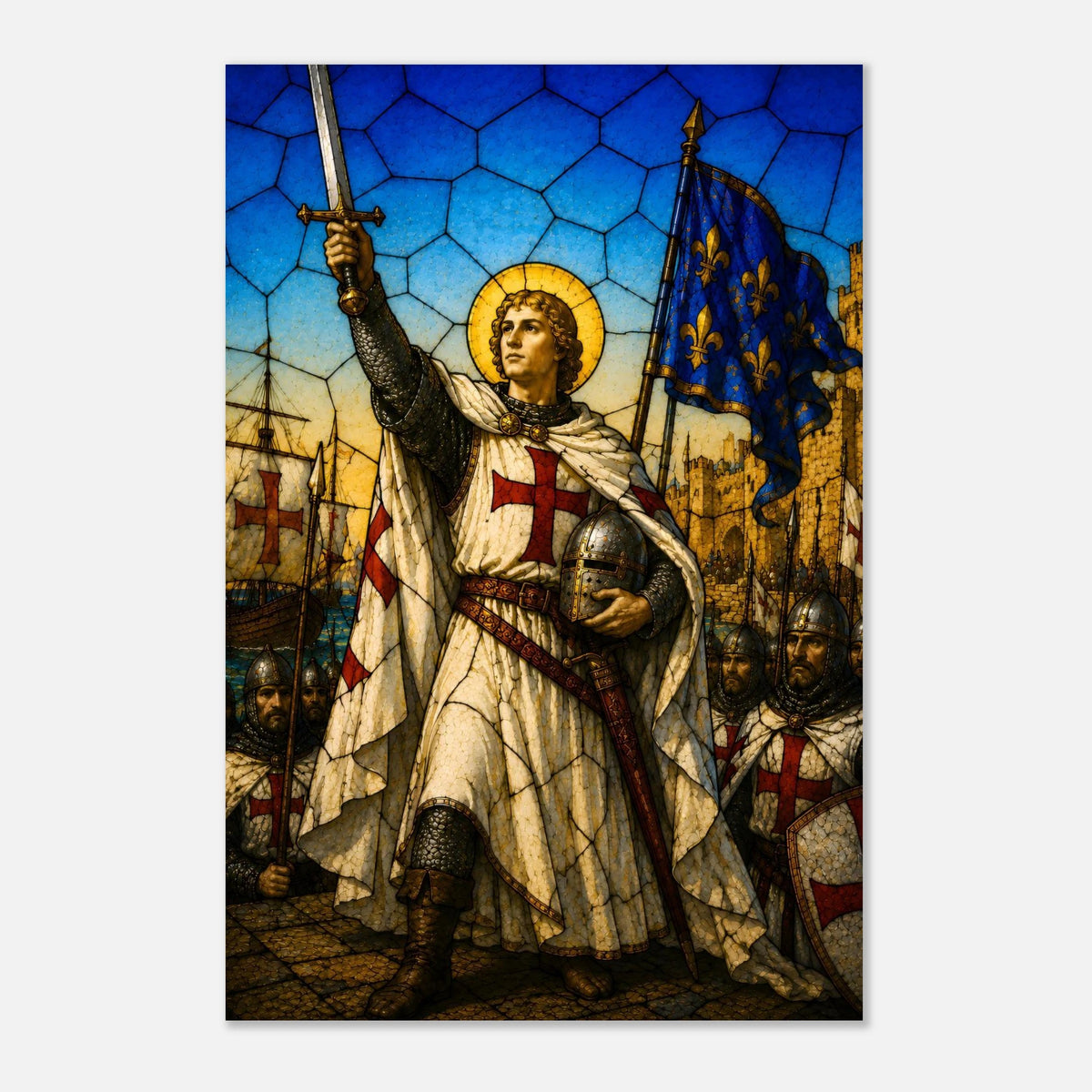 Saint Louis partant en croisade | 1248